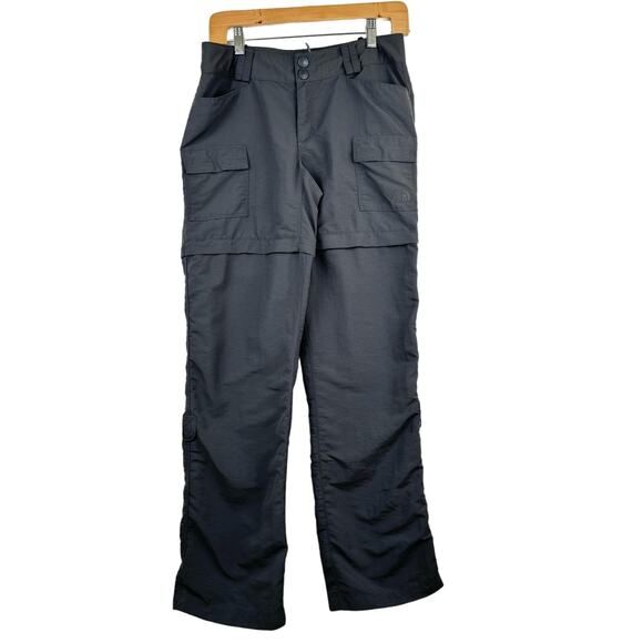 The North Face Zip Off Convertible Pants size 4 🛸 hiking trousers - Picture 1 of 13
